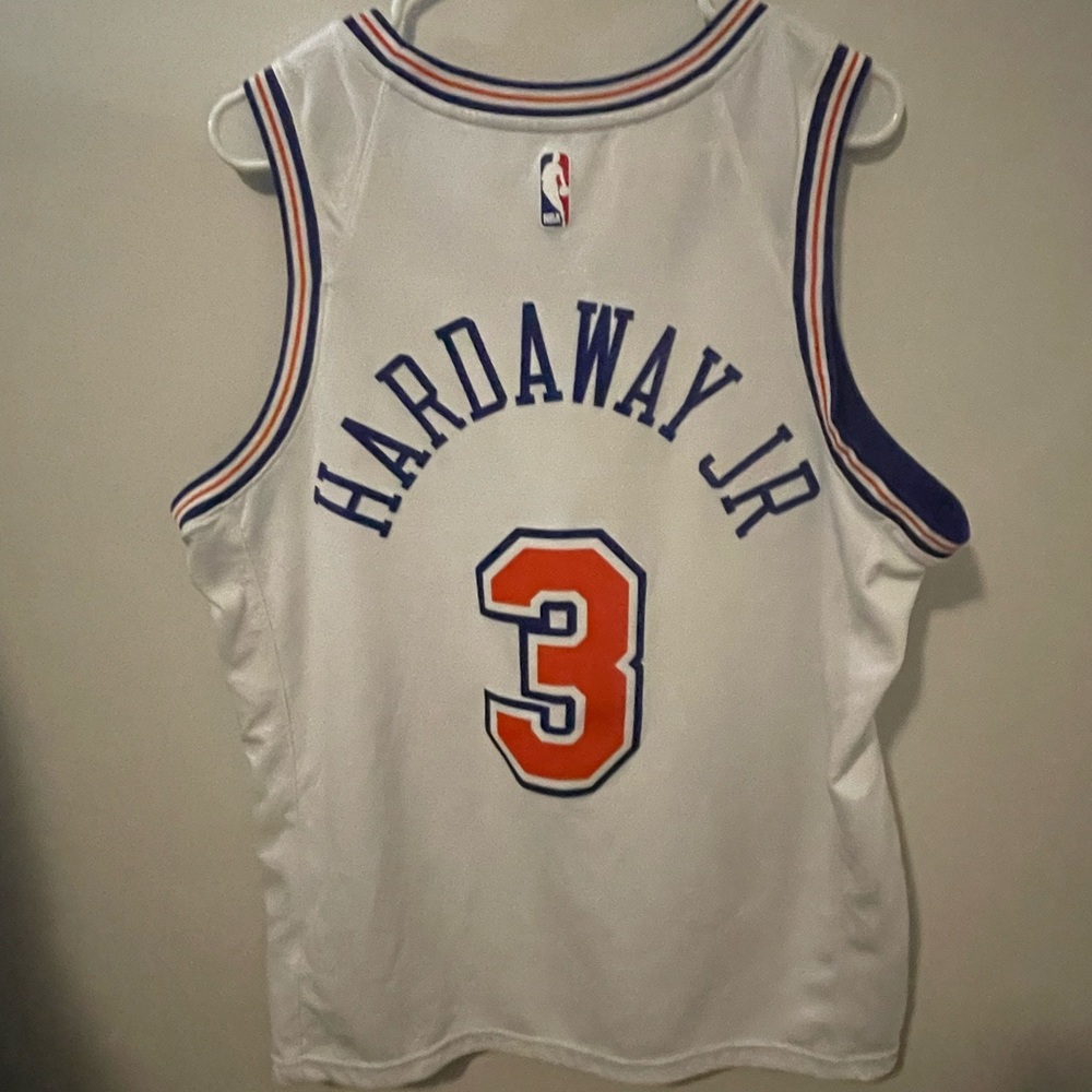 Tim Hardaway Jr Knicks Swingman stitched NBA jersey LARGE